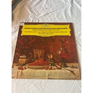 Deutsche Grammophon Bach Brandenburg Concertos Vinyl LP 12" Black Excellent 0922